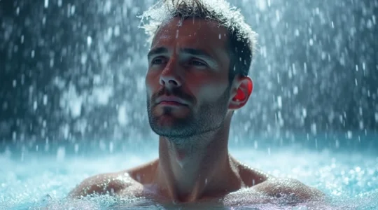 bain froid sportif